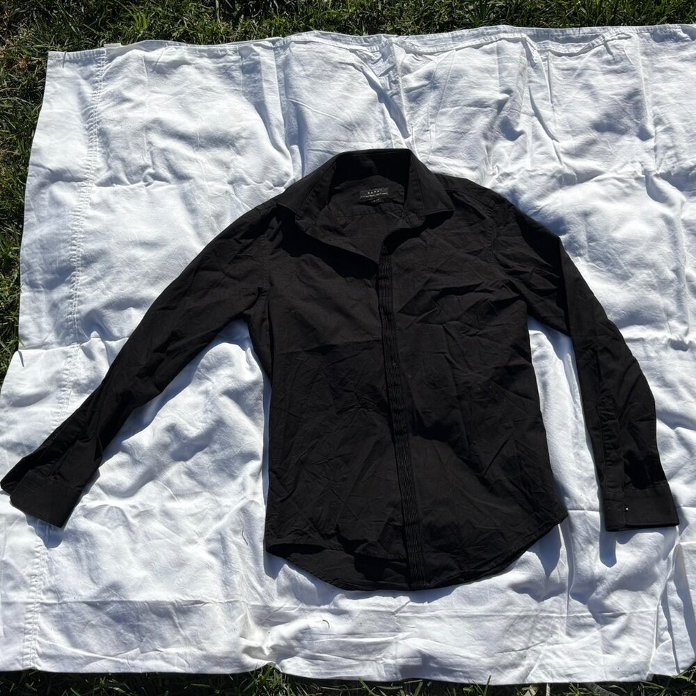 zara button down